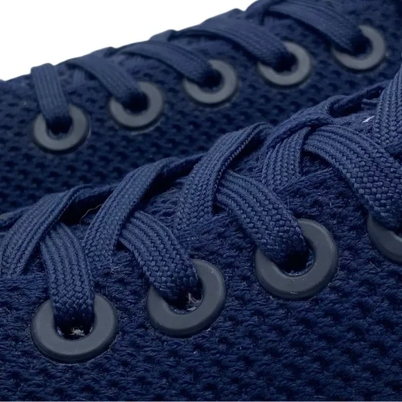 Allbirds Womens Shoes Tree Piper Sneakers Sz 7 Blue Knit Wool Low Top Lace Up - Picture 3 of 12